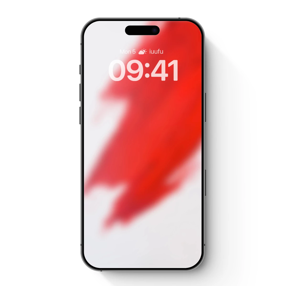 Blurred Crimson Flow: Abstract Elegance