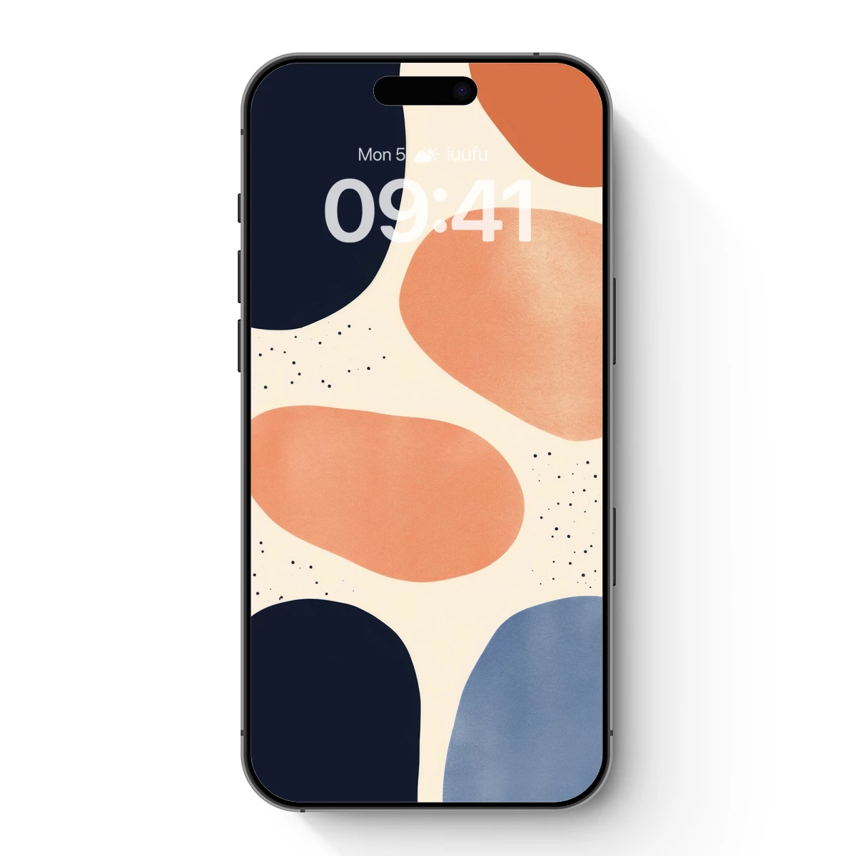 Abstract Blob Harmony: Modern Minimalist Palette