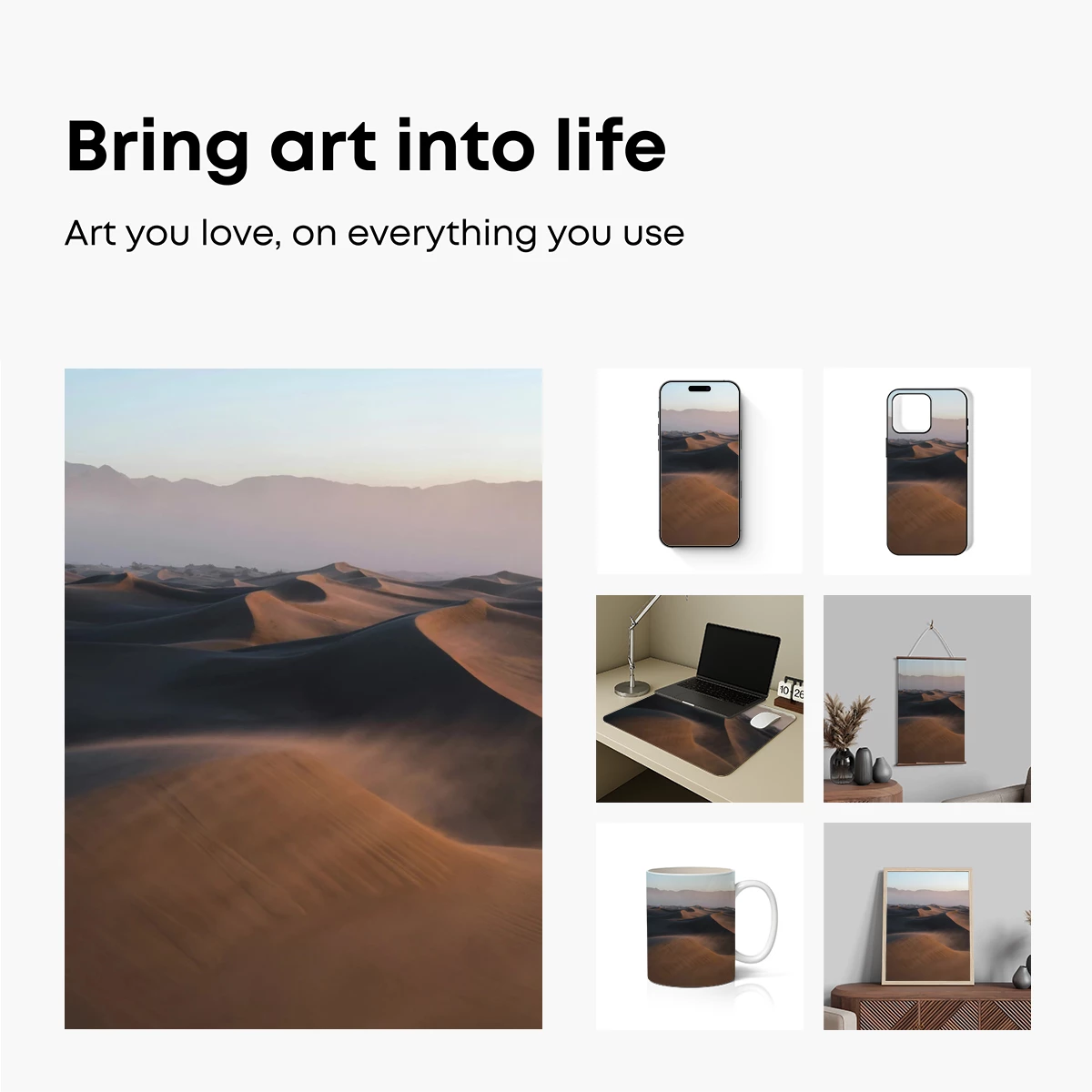 Golden Dunes at Dawn: A Desert Symphony - Image 2