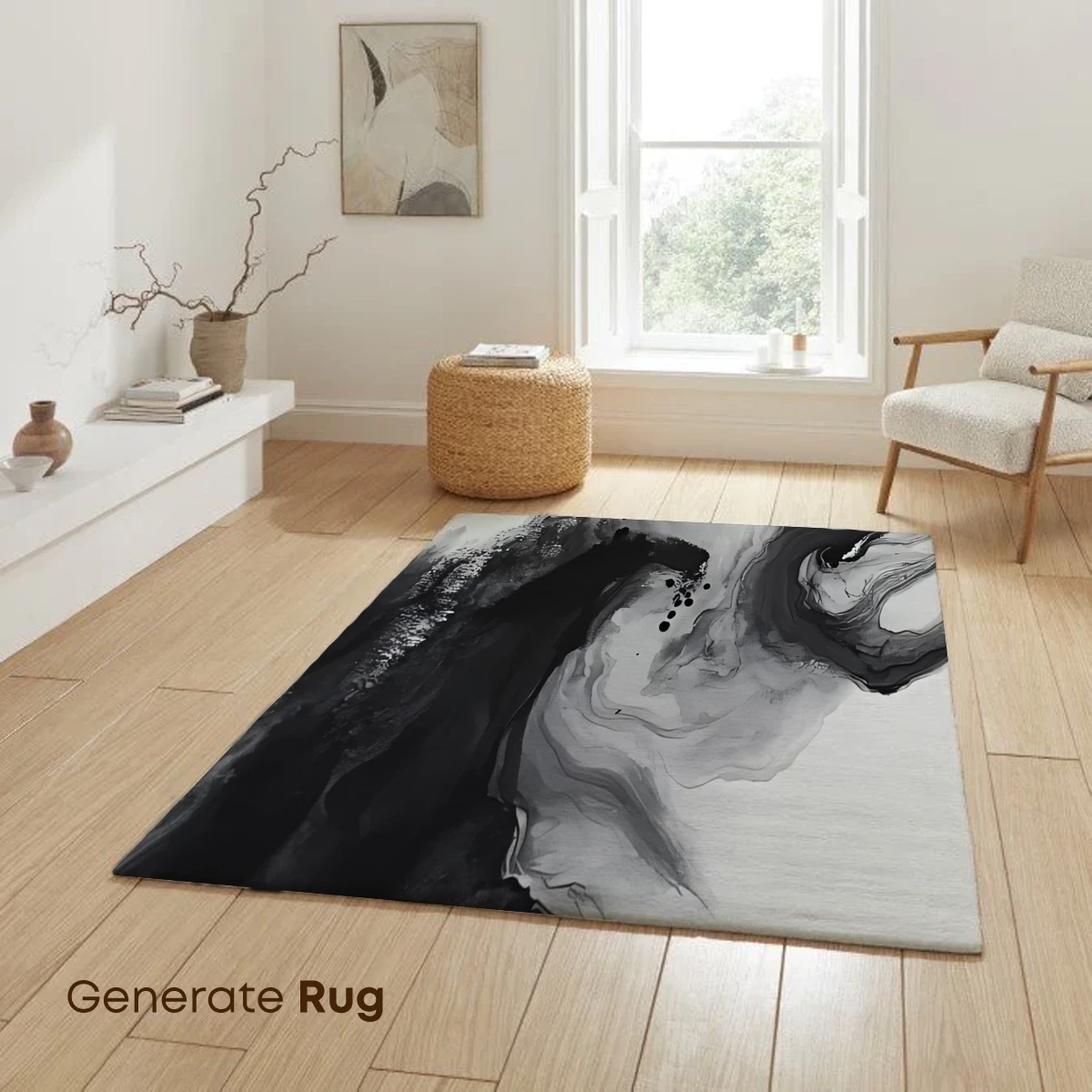 Ink Symphony: Monochrome Fluidity - Image 6