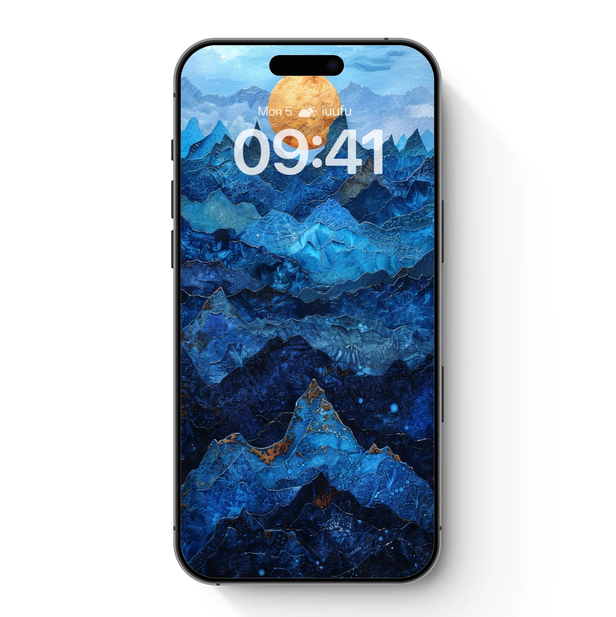 Eternal Blue Peaks: A Celestial Odyssey