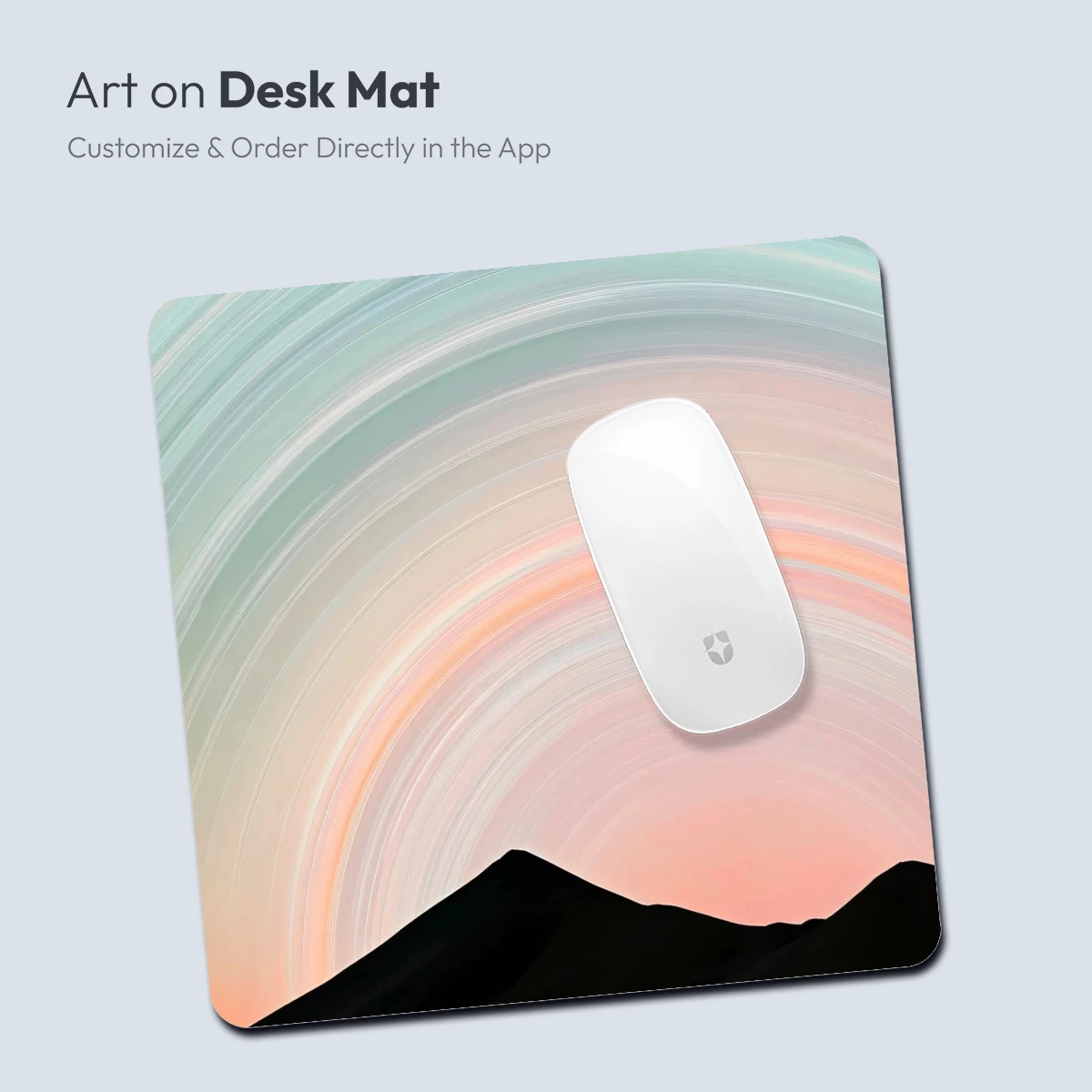 Ethereal Mountain Dawn: A Symphony of Pastel Swirls - Image 4