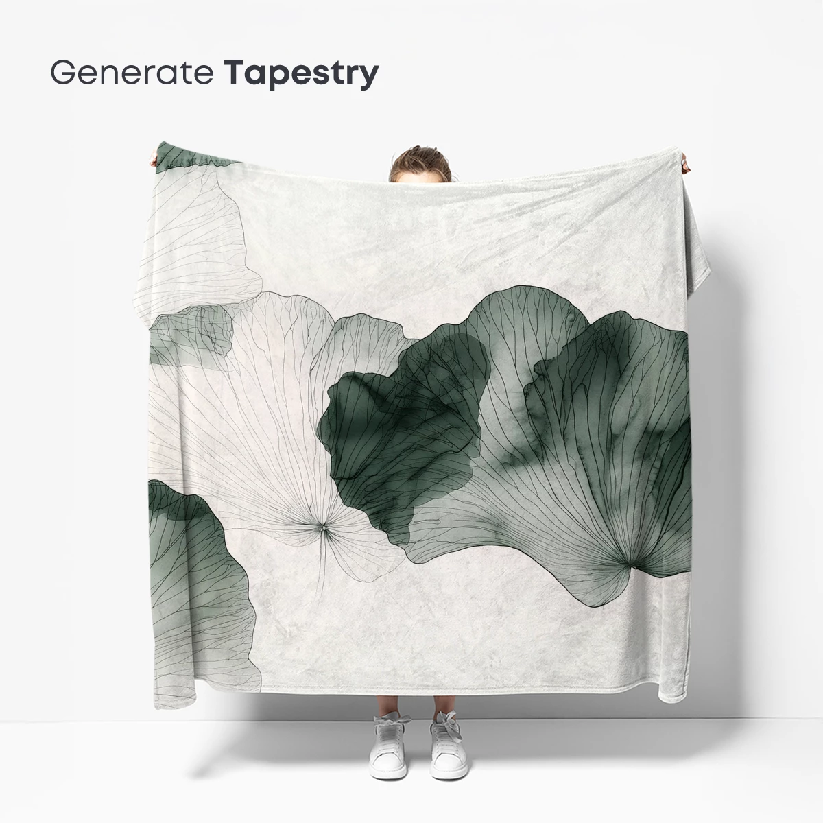 Ink Whisper: Ethereal Ginkgo Leaves in Monochrome - Image 5