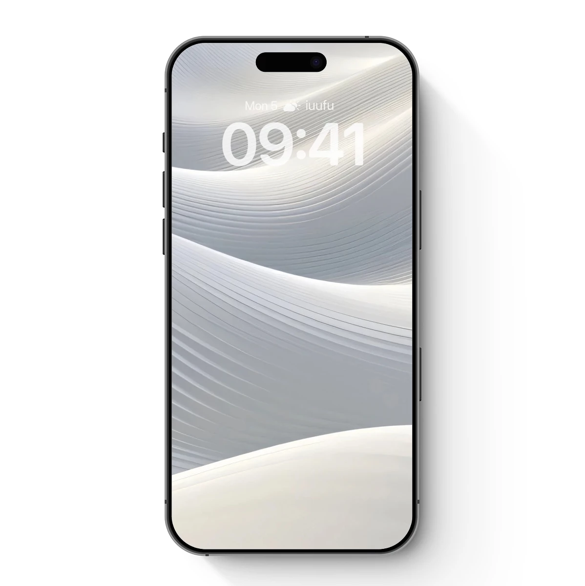 Elegant White Dunes: A Symphony of Curves and Light