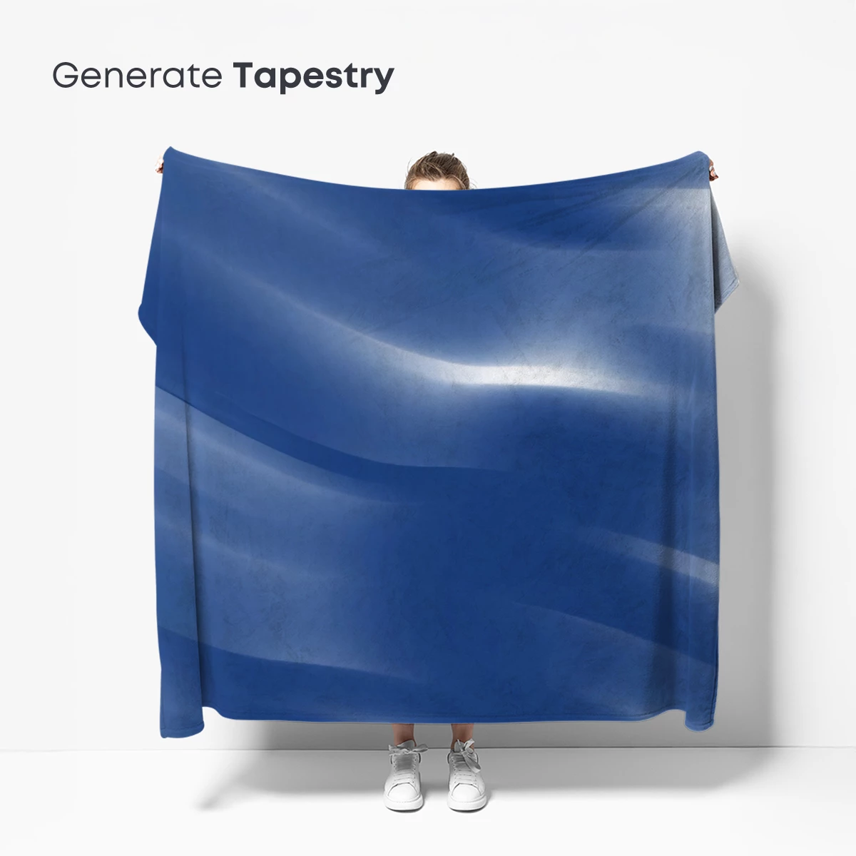 Ethereal Blue Waves: A Digital Symphony of Flow - Image 5