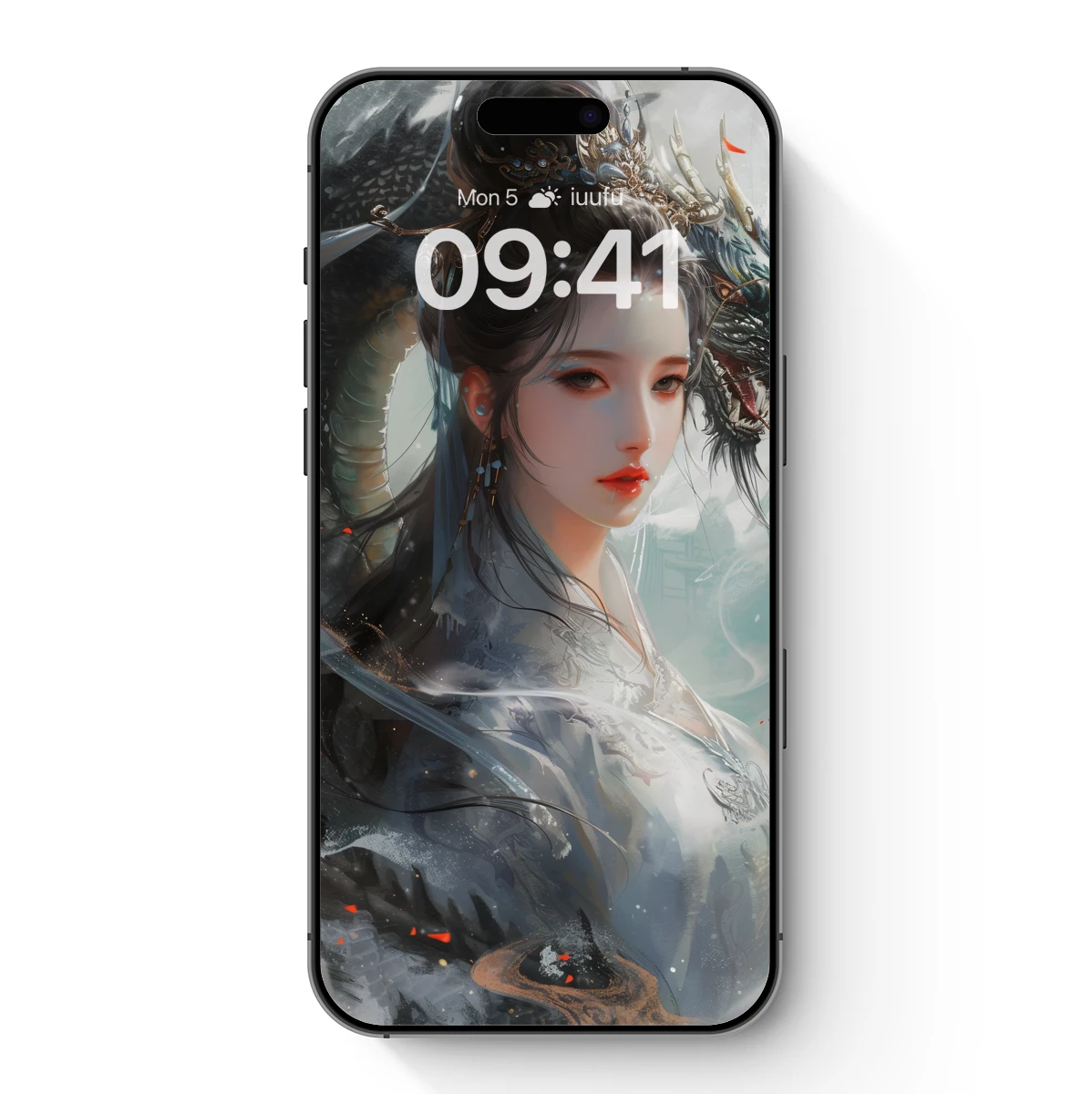 Ethereal Dragon Empress: Mythic Fantasy Art