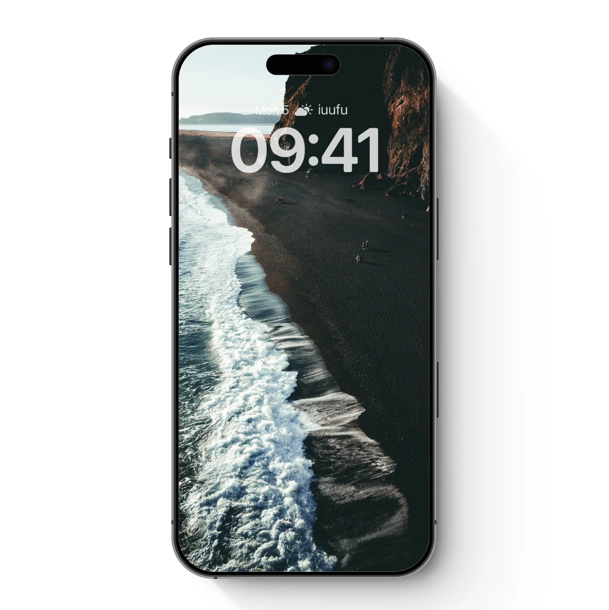 Eternal Black Sands: Ocean's Embrace