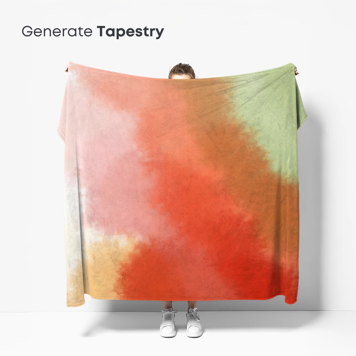 Abstract Color Fusion: Warm Hues Dance - Image 5