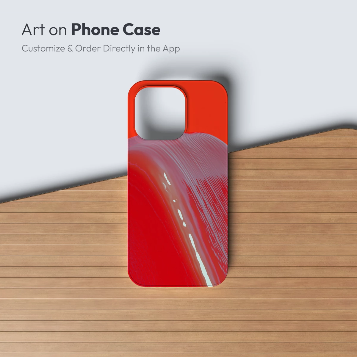 Crimson Wave: Abstract Fluid Dynamics - Image 3