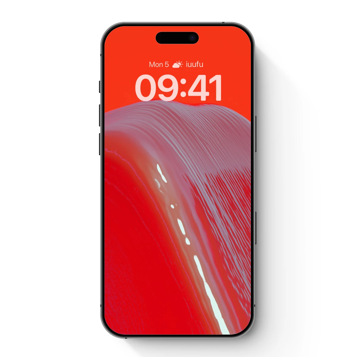 Crimson Wave: Abstract Fluid Dynamics