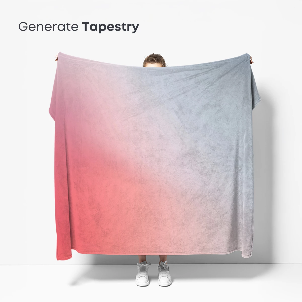 Gradient Dawn: Ethereal Blend of Pink and Blue - Image 5