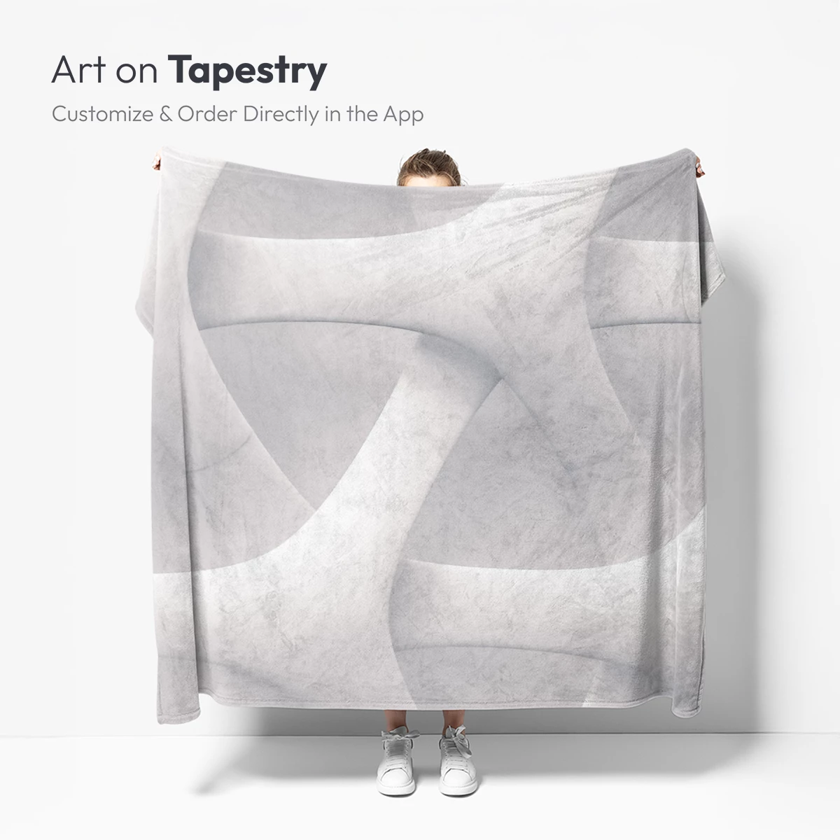 Ethereal White Weave: A Dance of Light and Form - Image 5