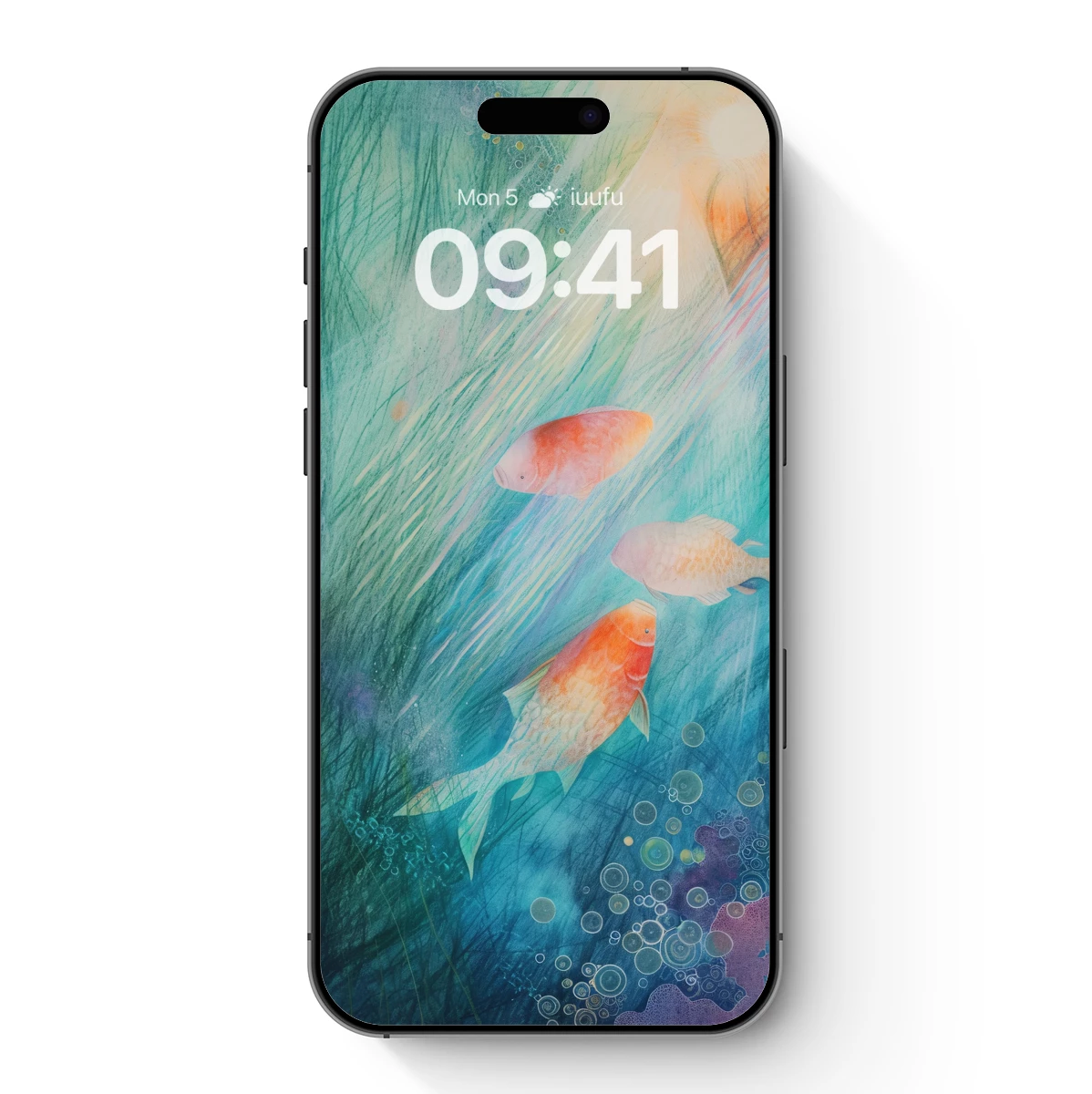 Aquatic Serenity: Ethereal Fish in a Dreamlike Ocean