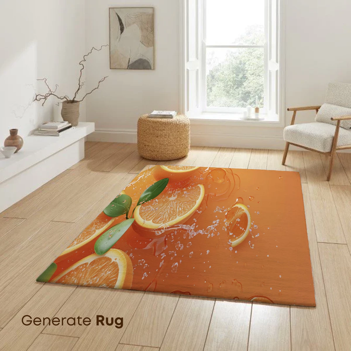 Citrus Splash: Vibrant Oranges in Dynamic Motion - Image 6