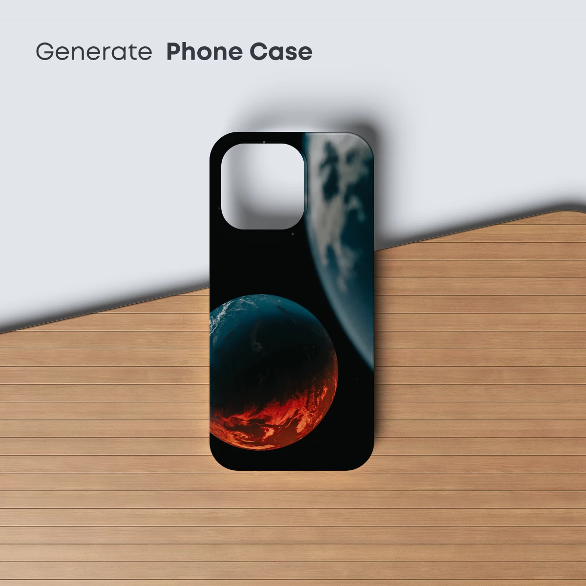 Cosmic Inferno: Planetary Dance in Flames - Image 3