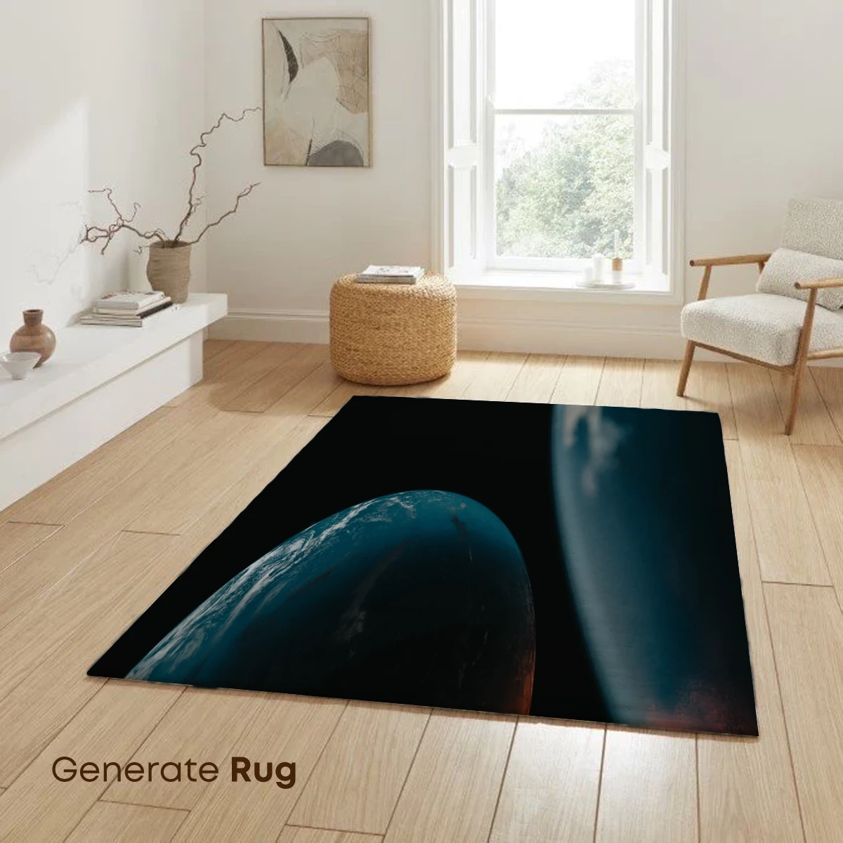 Cosmic Inferno: Planetary Dance in Flames - Image 6