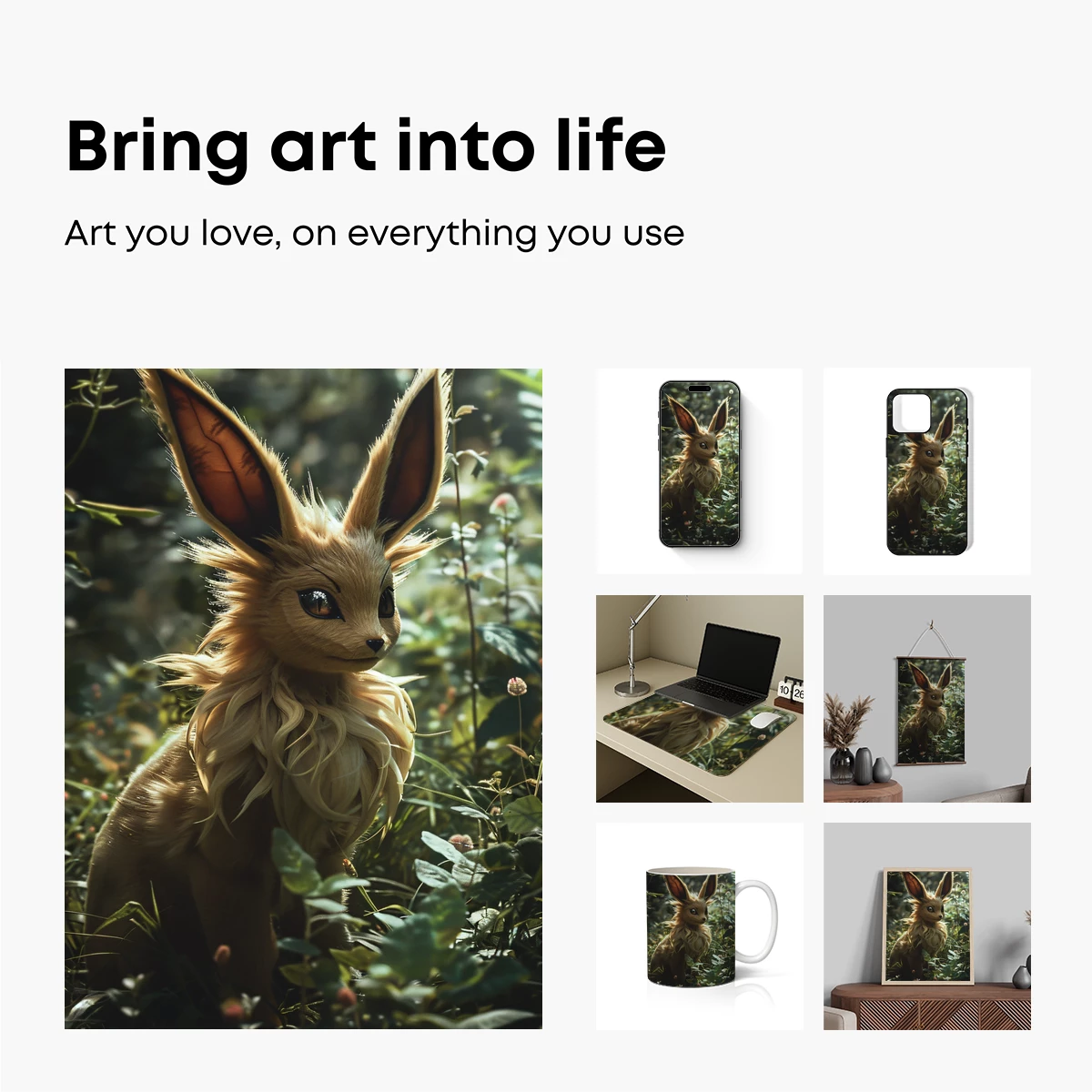 Enchanted Forest Fox: Whimsical Wildlife Artistry - Image 2