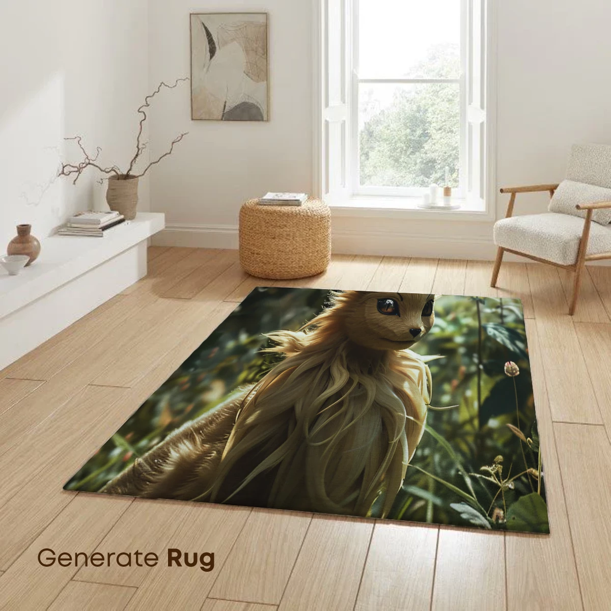 Enchanted Forest Fox: Whimsical Wildlife Artistry - Image 6