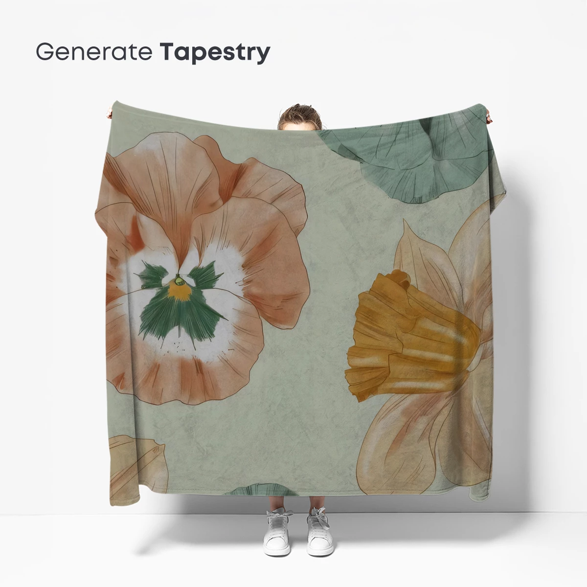 Ethereal Petals: Soft Blooms in Pastel Harmony - Image 5