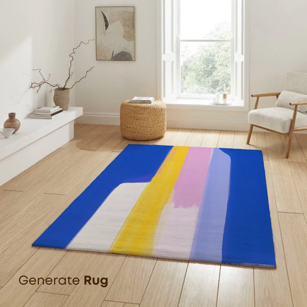 Abstract Chromatic Symphony: Bold Brushstrokes in Harmony - Image 6