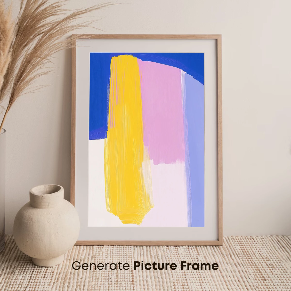 Abstract Chromatic Symphony: Bold Brushstrokes in Harmony - Image 7