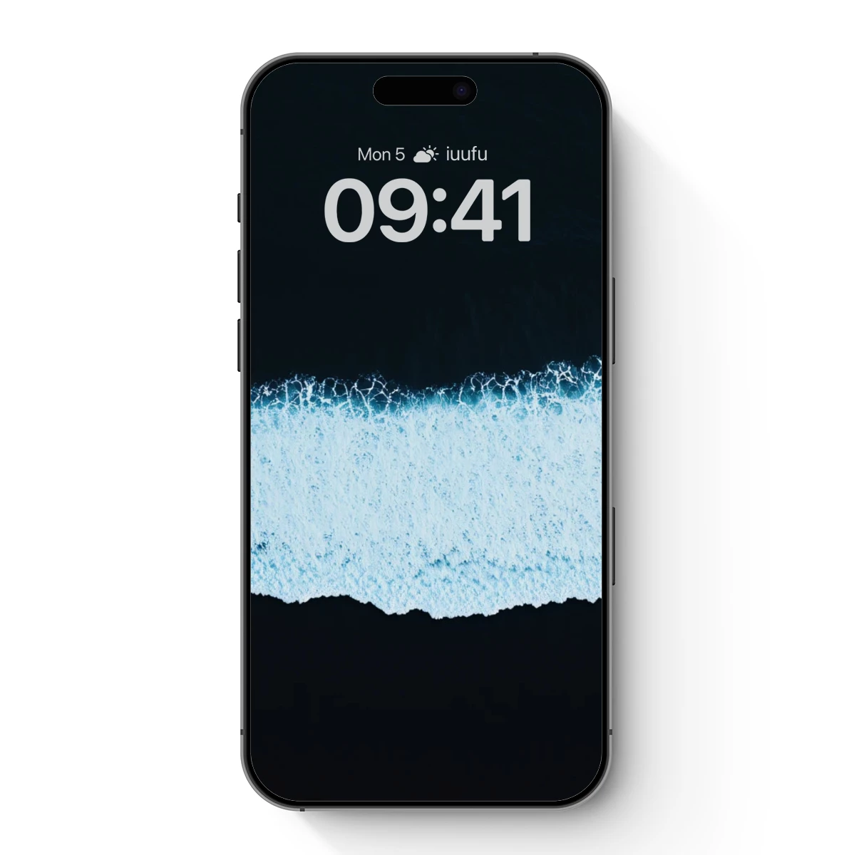 Aerial Symphony of Ocean Waves