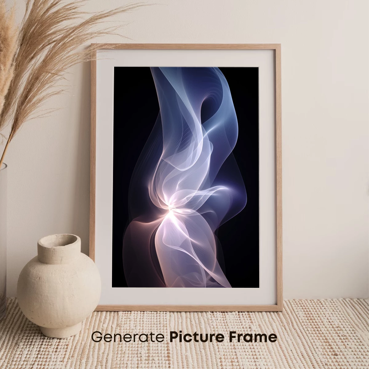 Ethereal Smoke Dance: Abstract Flow Art - Image 7