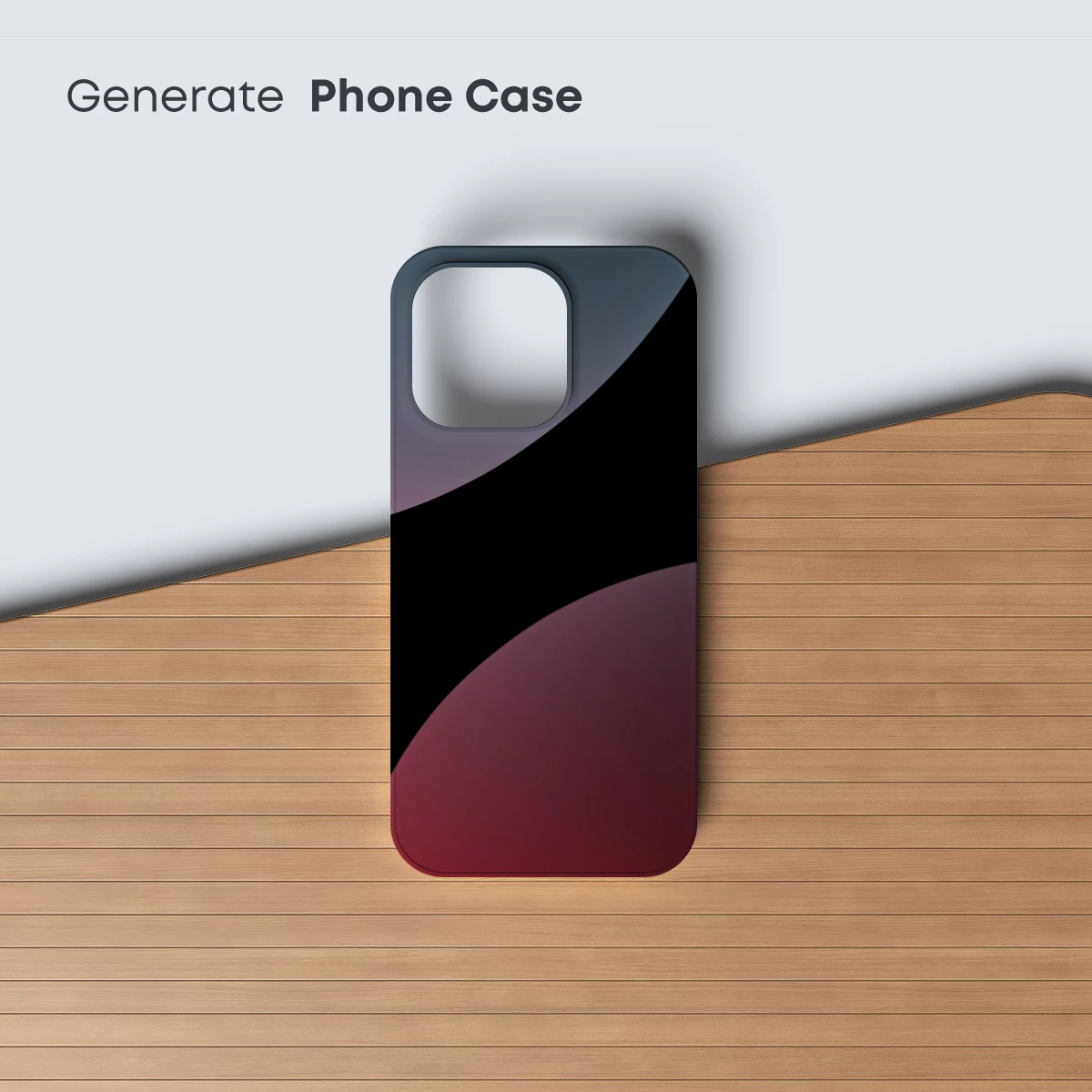 Eclipse of Serenity: Abstract Gradient Harmony - Image 3