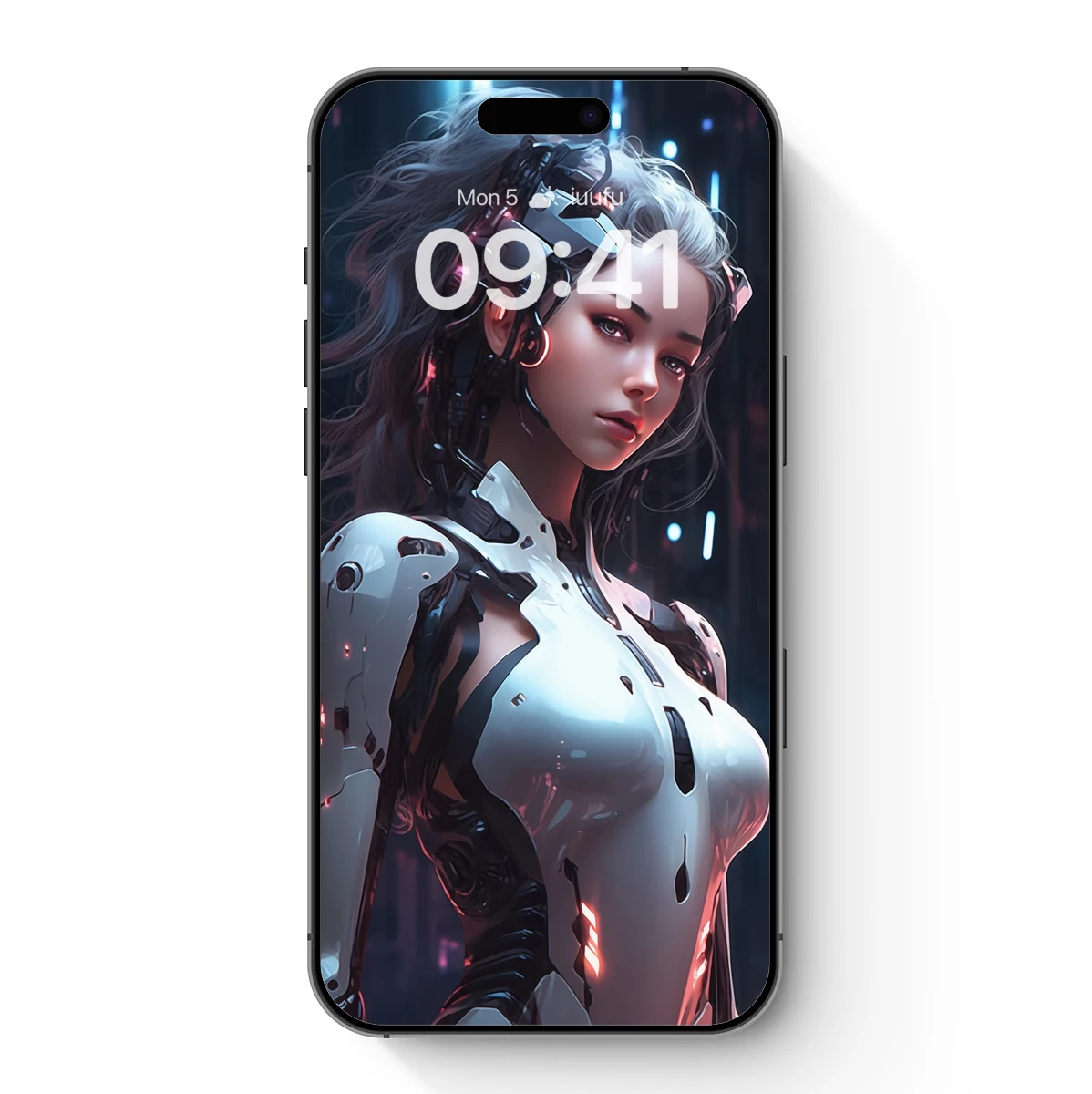 Cybernetic Muse: Futuristic Armor and Neon Glow Cybernetic Muse: Futuristic Armor and Neon Glow