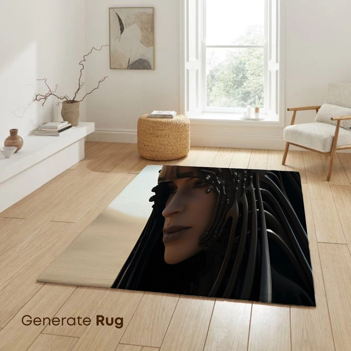 Desert Sentinel: Futuristic Armor in Sand - Image 6