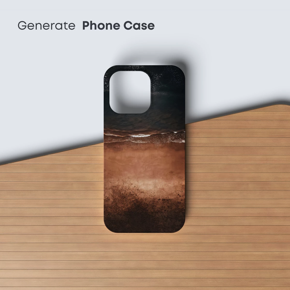 Aerial Serenity: Sunset Beach Symphony - Image 3