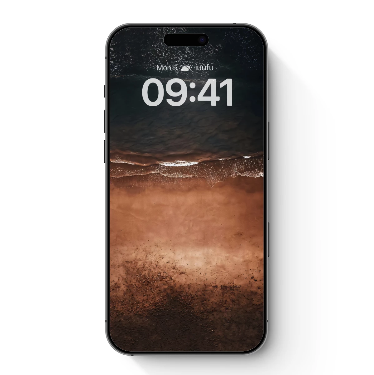 Aerial Serenity: Sunset Beach Symphony