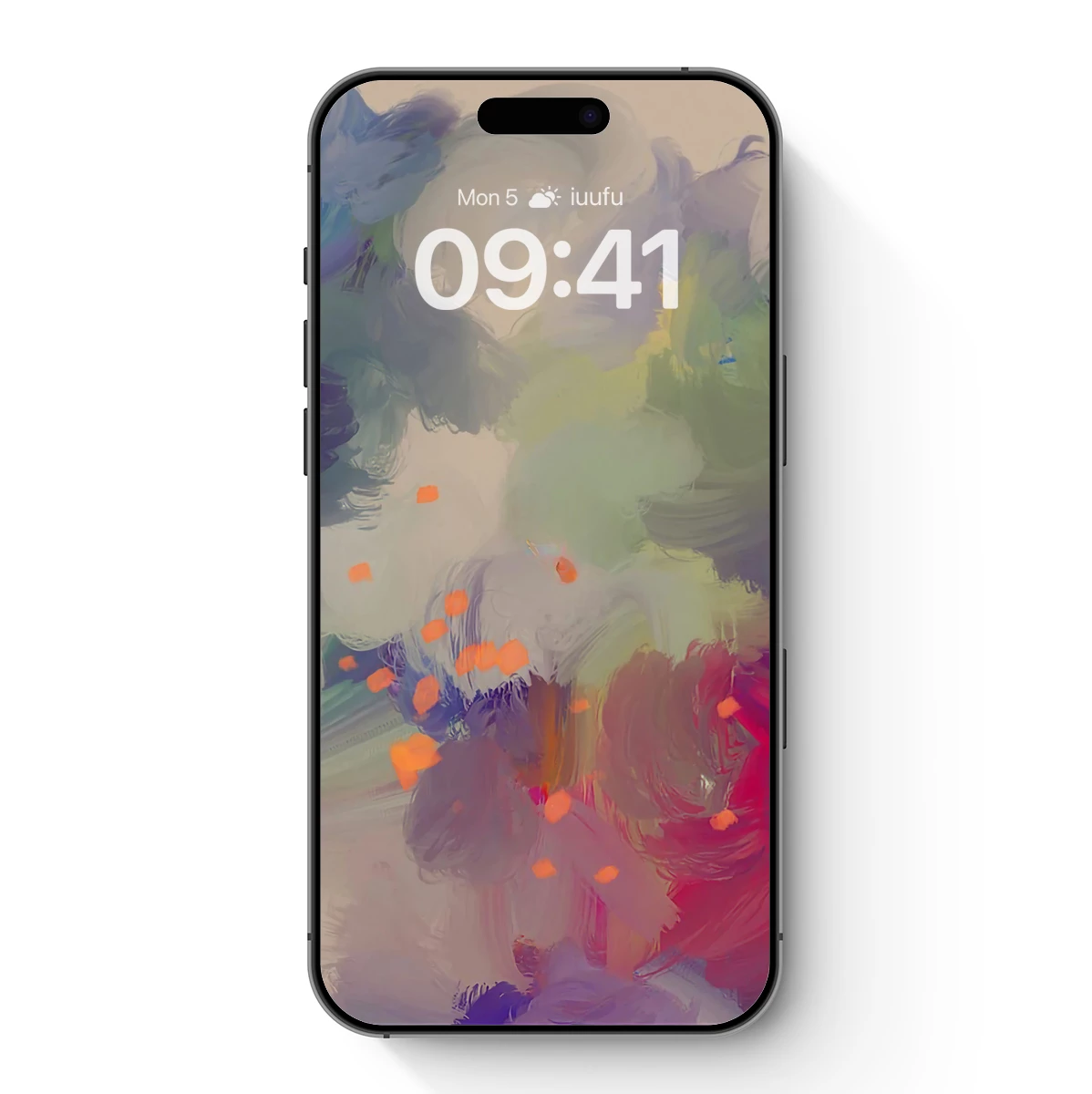 Abstract Brushstroke Symphony