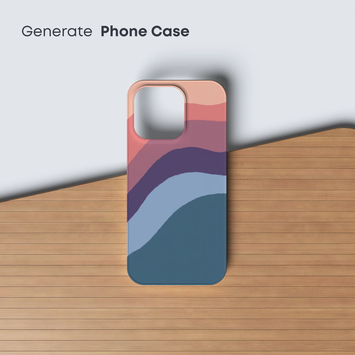 Abstract Flow: Layered Pastel Waves - Image 3