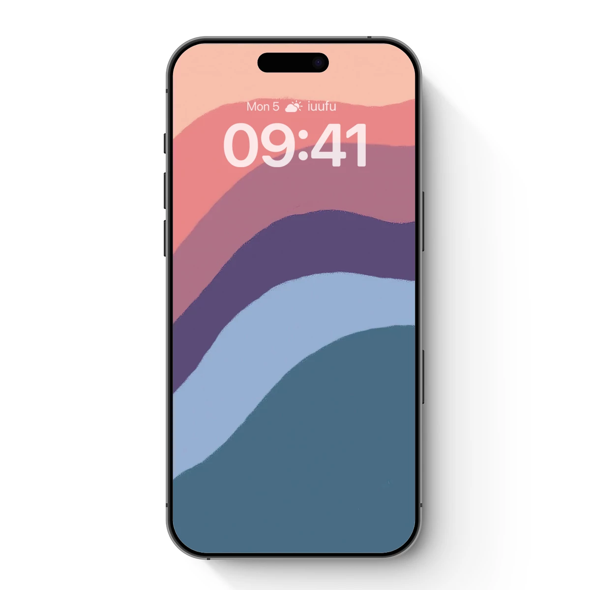 Abstract Flow: Layered Pastel Waves