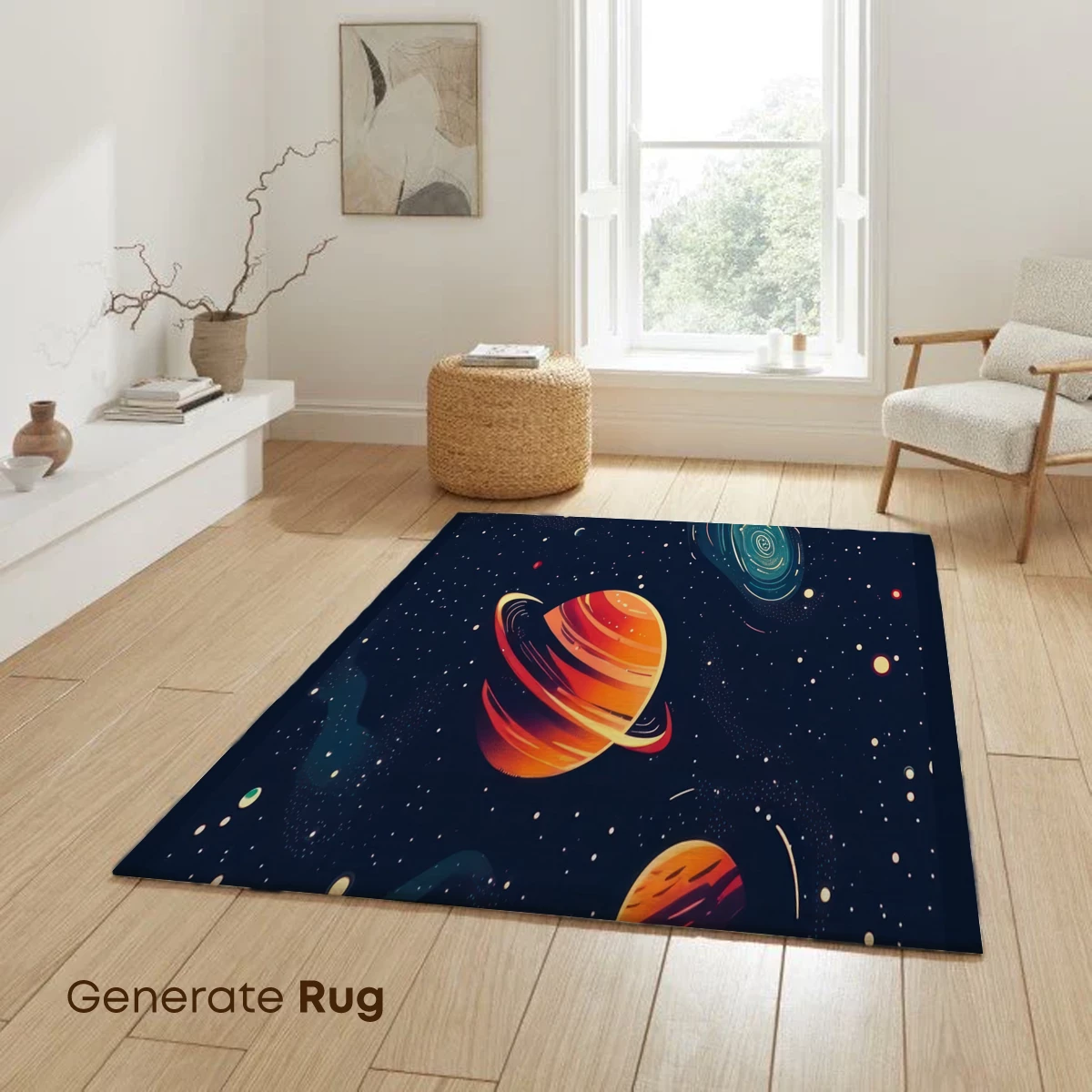 Cosmic Symphony: Vibrant Planetary Dance - Image 6