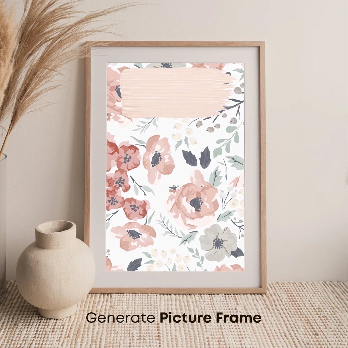 Blush Blossoms: Watercolor Floral Harmony - Image 7