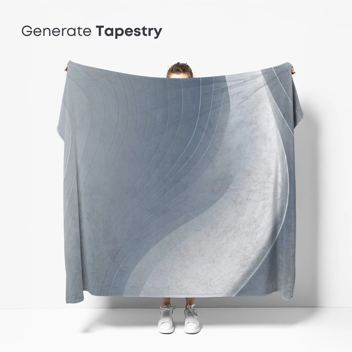 Elegant Silver Waves: A Symphony of Curves - Image 5