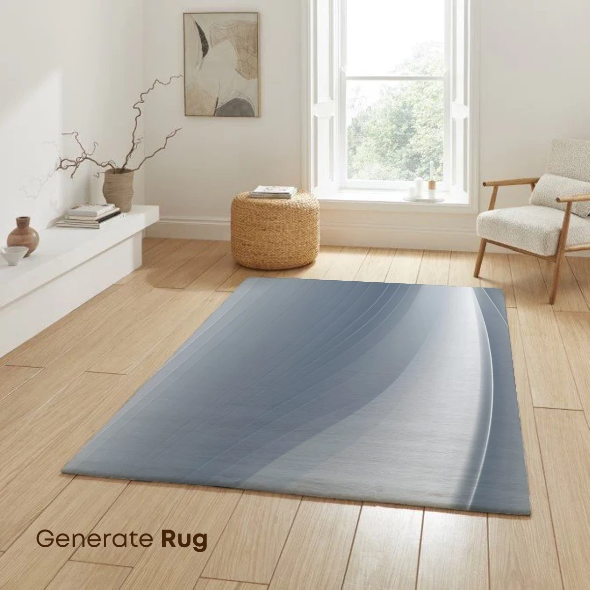 Elegant Silver Waves: A Symphony of Curves - Image 6