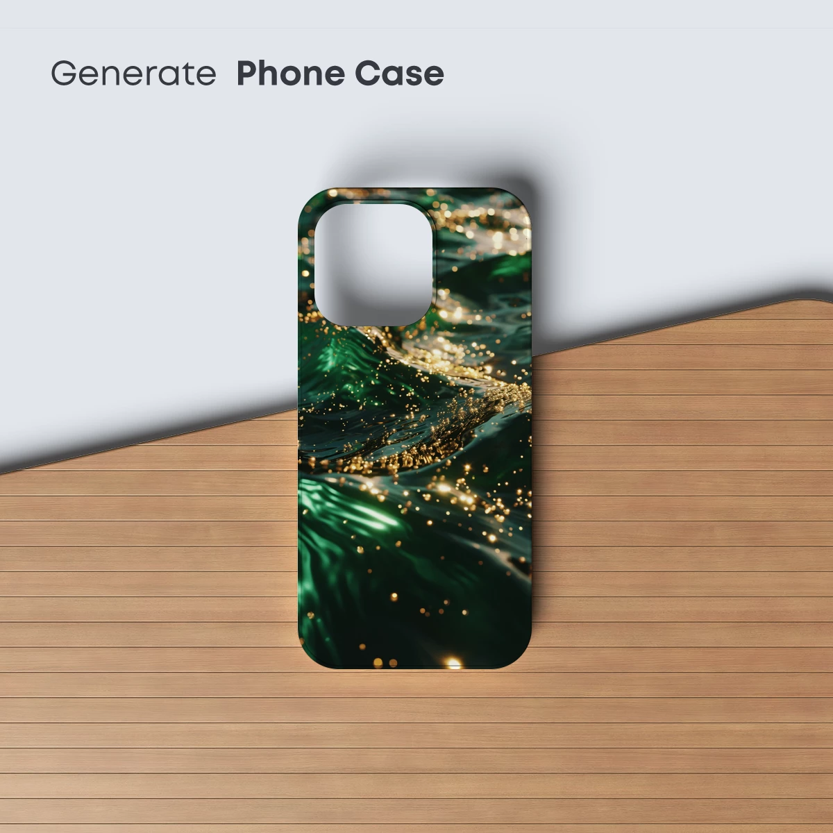 Golden Ripple on Emerald Waves - Image 3