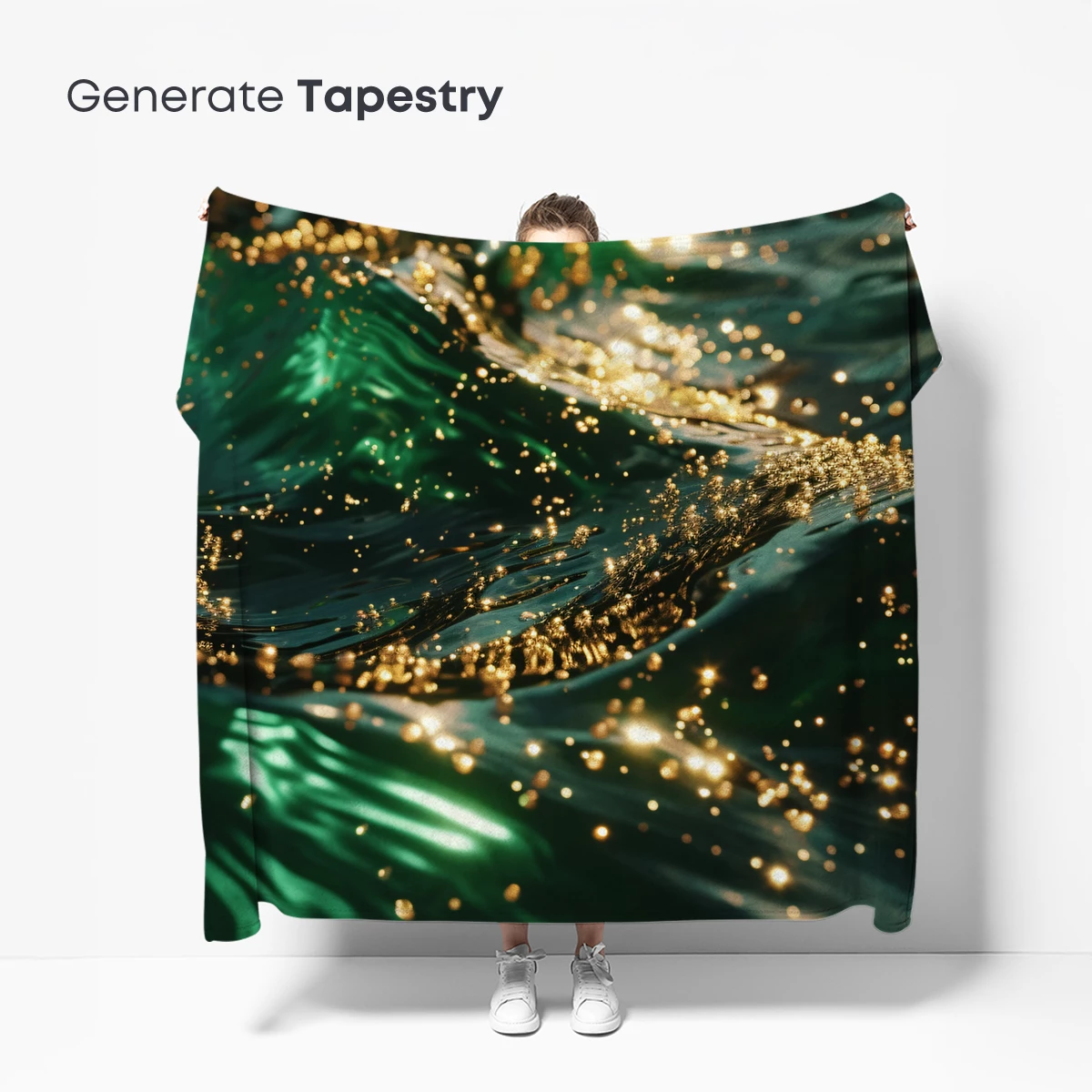 Golden Ripple on Emerald Waves - Image 5