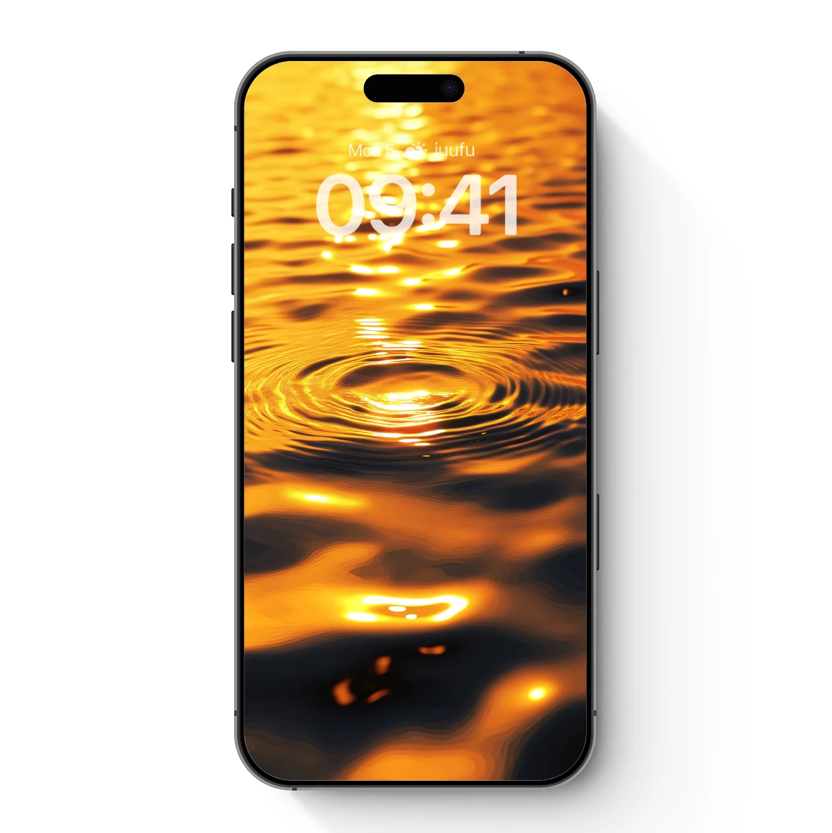 Golden Ripple Symphony: Sunlit Water Dance