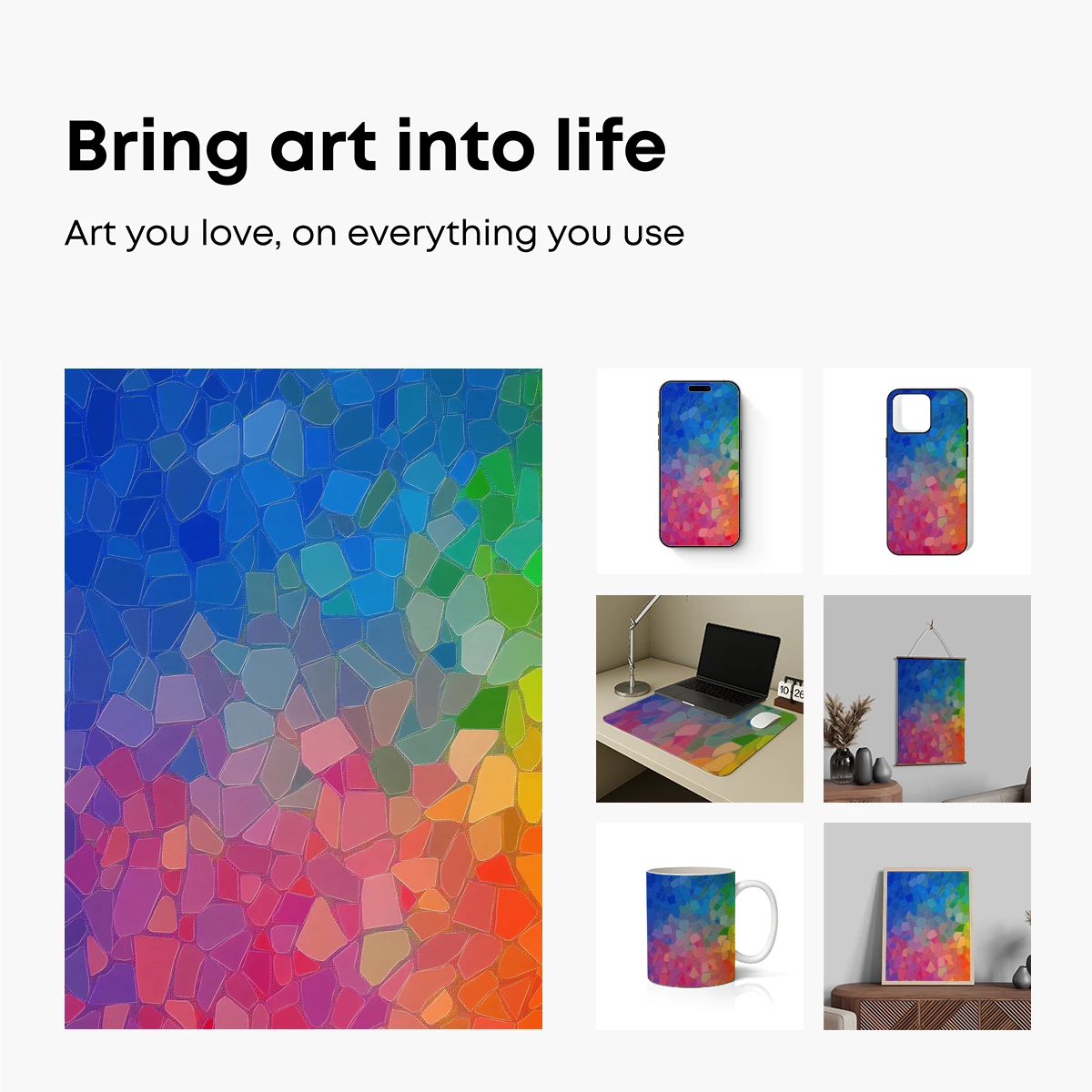 Mosaic Rainbow Symphony