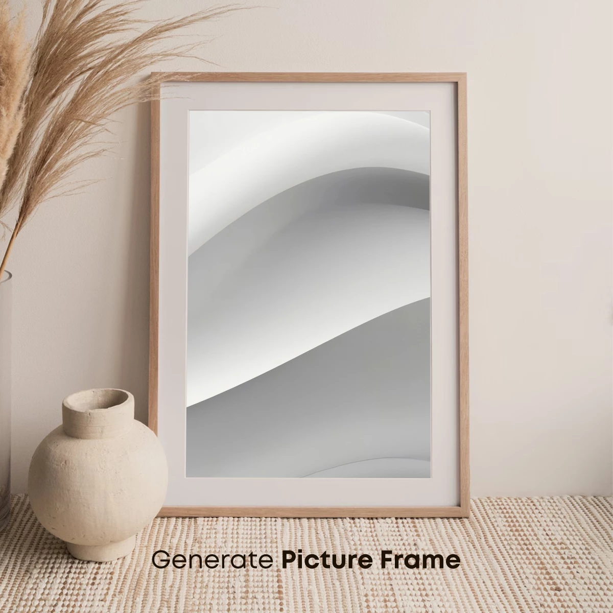 Elegant Curves: A Study in Monochrome Flow - Image 7