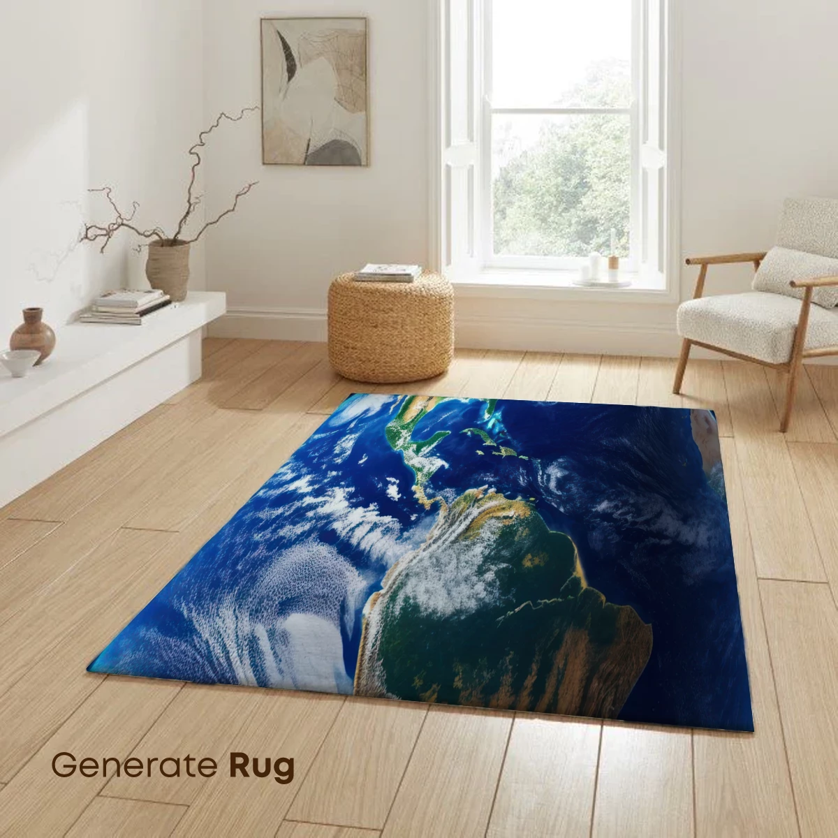 Earth's Blue Embrace: Americas in Focus - Image 6