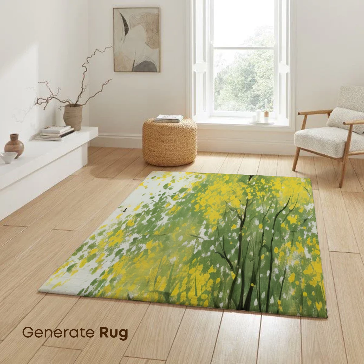 Golden Canopy Whisper: A Walk in Spring's Embrace - Image 6