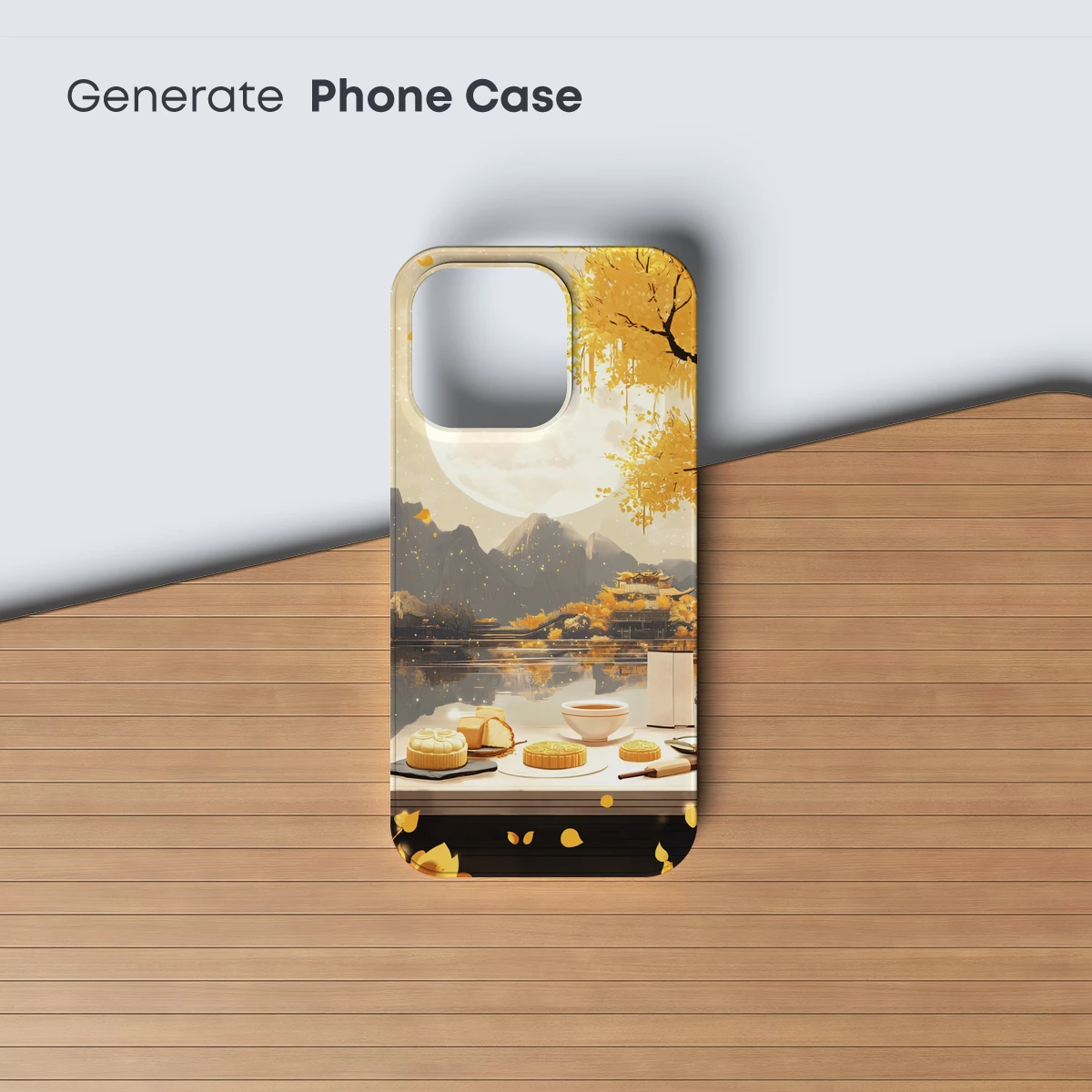 Autumn Moonlit Feast: A Serene Mid-Autumn Night - Image 3