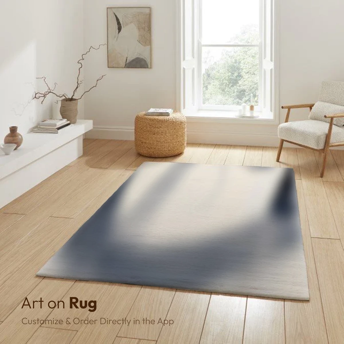 Blurred Elegance: Abstract Flow in Monochrome - Image 5