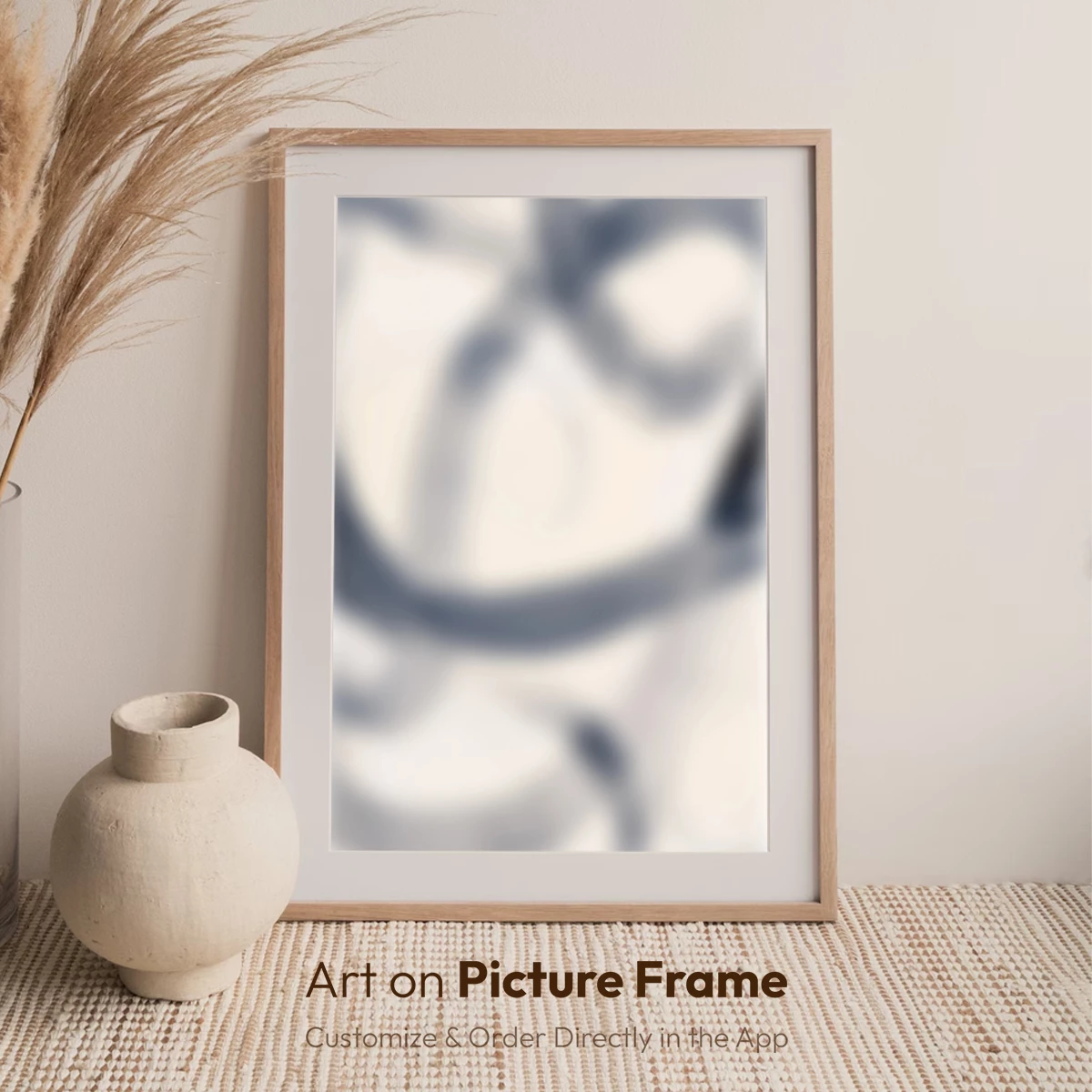 Blurred Elegance: Abstract Flow in Monochrome - Image 6