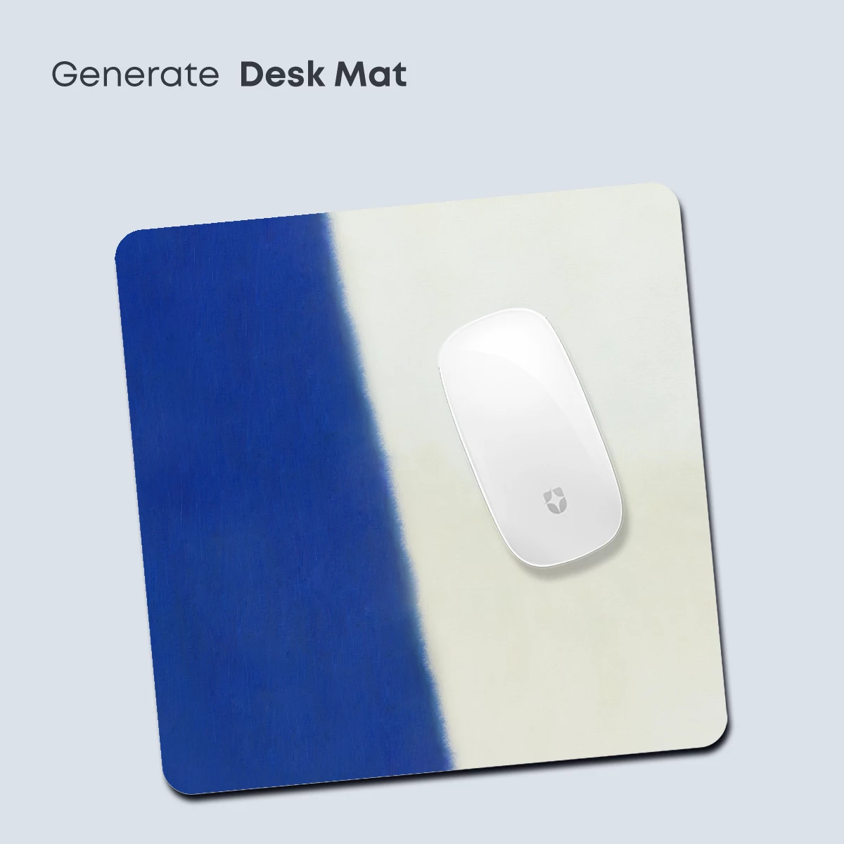 Cobalt Divide: Abstract Minimalism in Contrast - Image 4